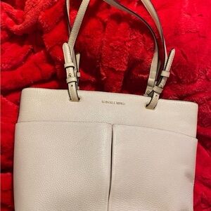 Michael Kors Beige Leather Tote